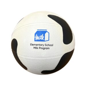 Ballon de basketball imprimé vache